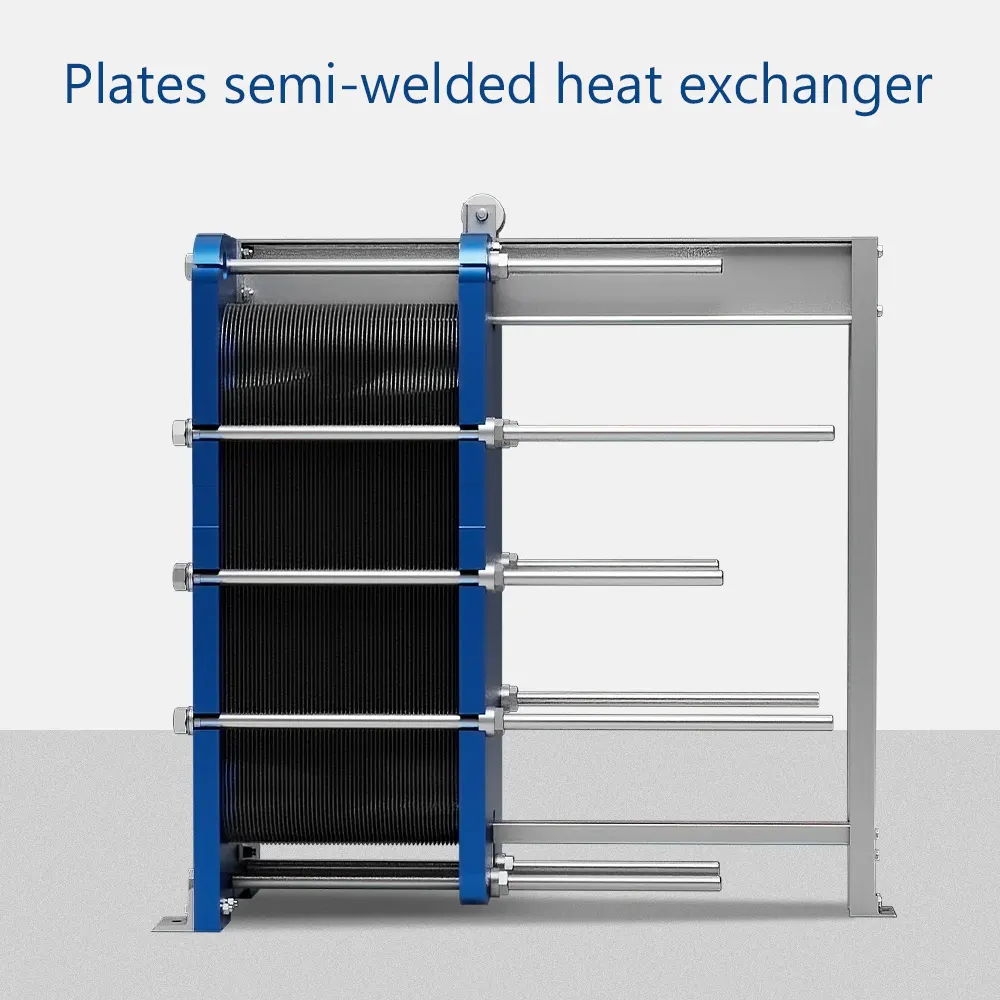 نمای مبدل نیمه جوشی از کنار 