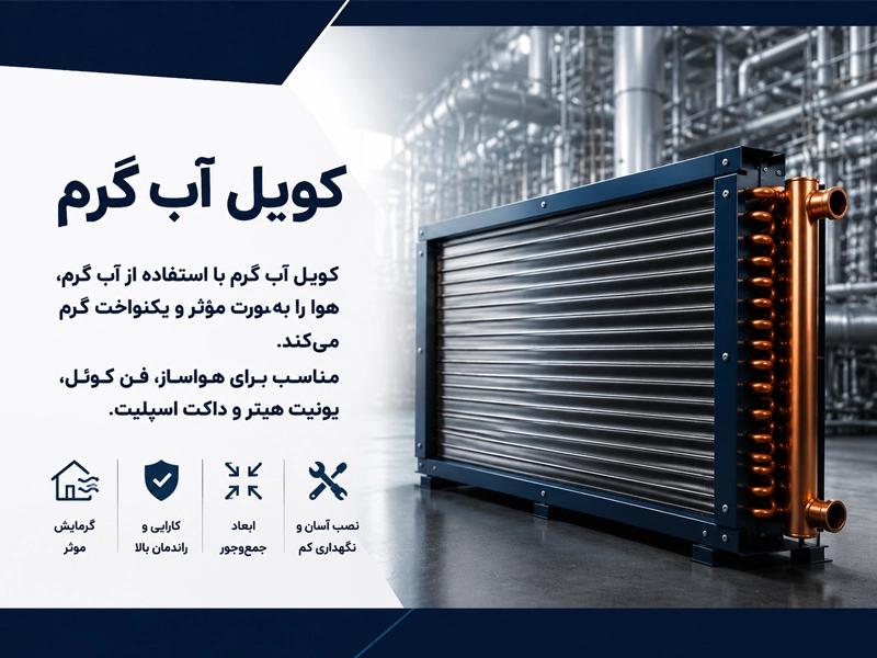کویل آب گرم حرارتی