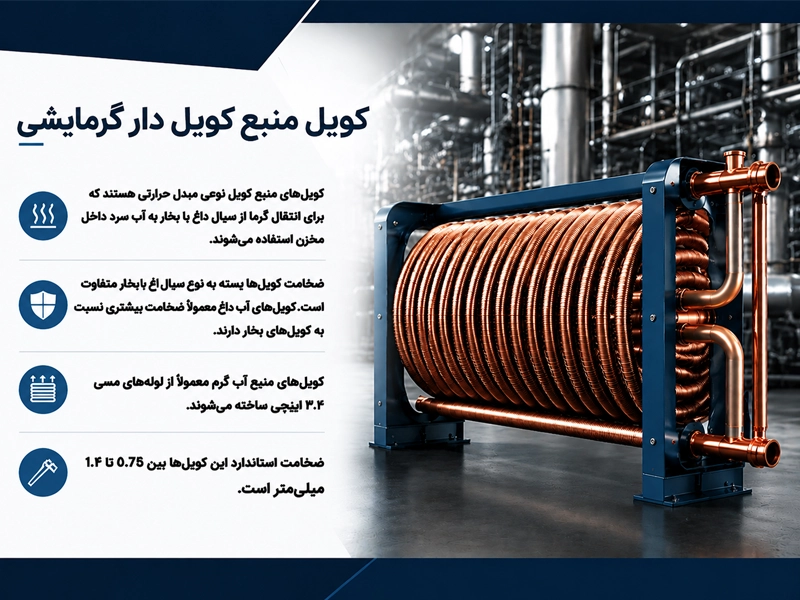 کویل گرمایشی حرارتی