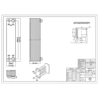 مبدل حرارتی بریزینگ مدل 	ATS-052-30