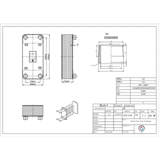 مبدل حرارتی بریزینگ مدل ATS-120T-80