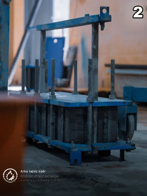 جداسازی قطعات مبدل صنعتی